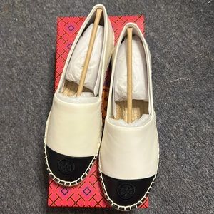 Tory Burch Espadrille Mestico Silky Color Block Flat Shoes
